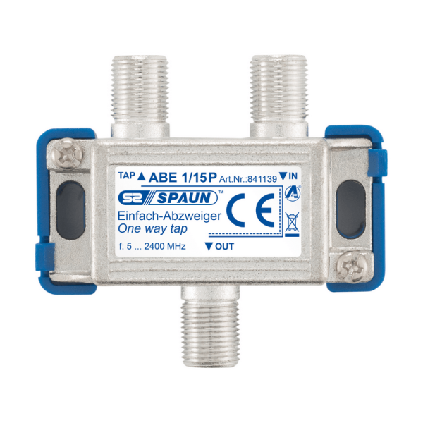 Spaun ABE 1/15 P 1-weg aftakelement (5-2400MHz)