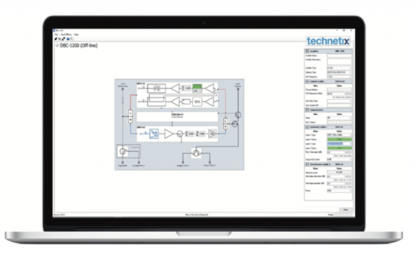 Technetix DBC1200 versterker conf 3 Dist 44dB 1,2 G 65/85 FSK 53 dB 3SP1 - Afbeelding 5