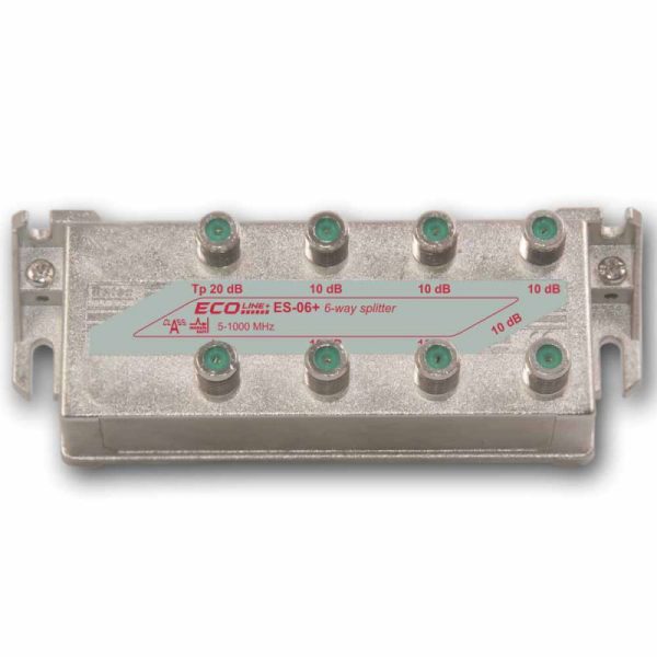 Technetix ES 06+/N 6-weg splitter Hertzinger