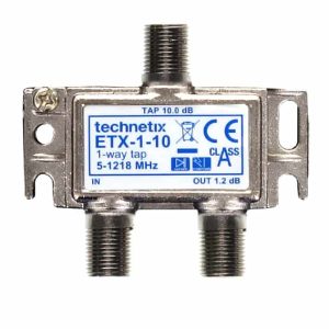 Technetix ETX-1-10 Enkelvoudig Aftakelement