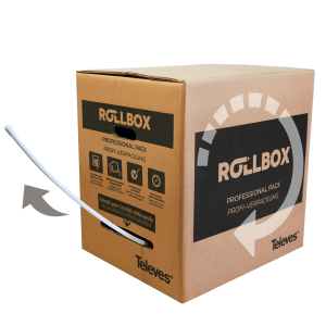 Televes H125 Coax PVC wit, T-100 16VAtC 250 meter